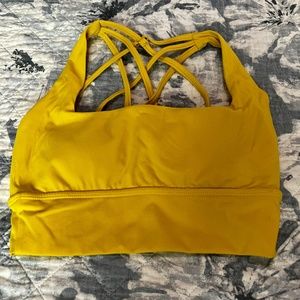 Buffbunny XS Revolution Bra in Golden Hour Yellow